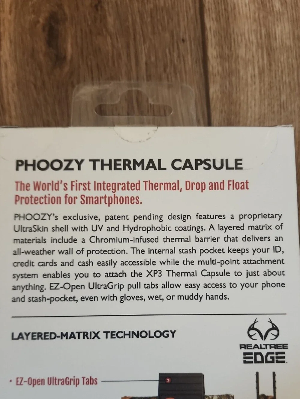 PHOOZY - Realtree Edge – The Ulimate Smartphone Protection